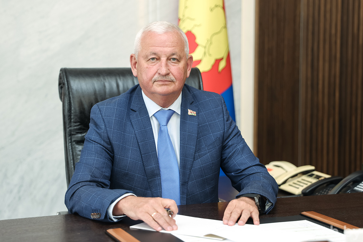 Председатель Брестского облисполкома Петр Пархомчик: «Первую скрипку в непростых погодных условиях сыграло безупречное соблюдение технологии»