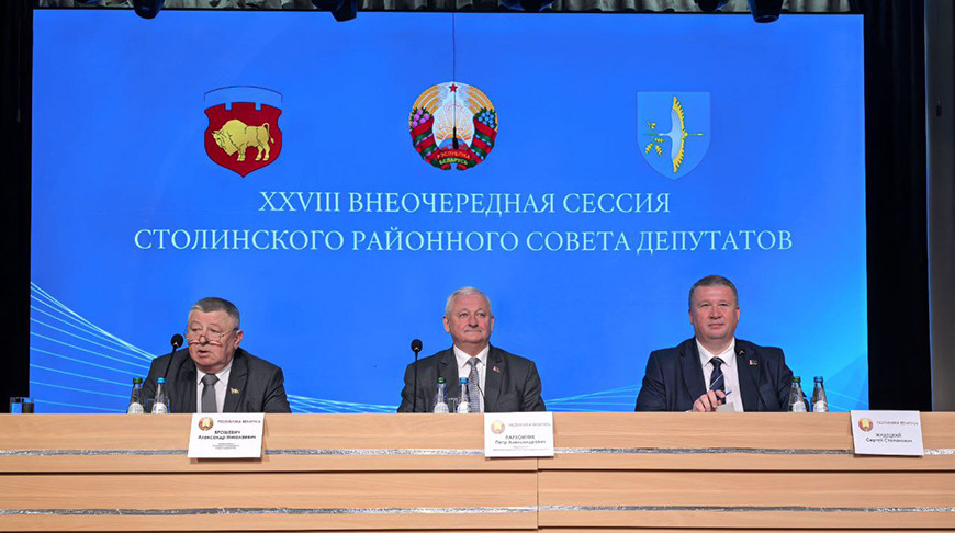 Эффективные инвестпроекты и рост экспорта. Пархомчик о задачах новому председателю Столинского райисполкома