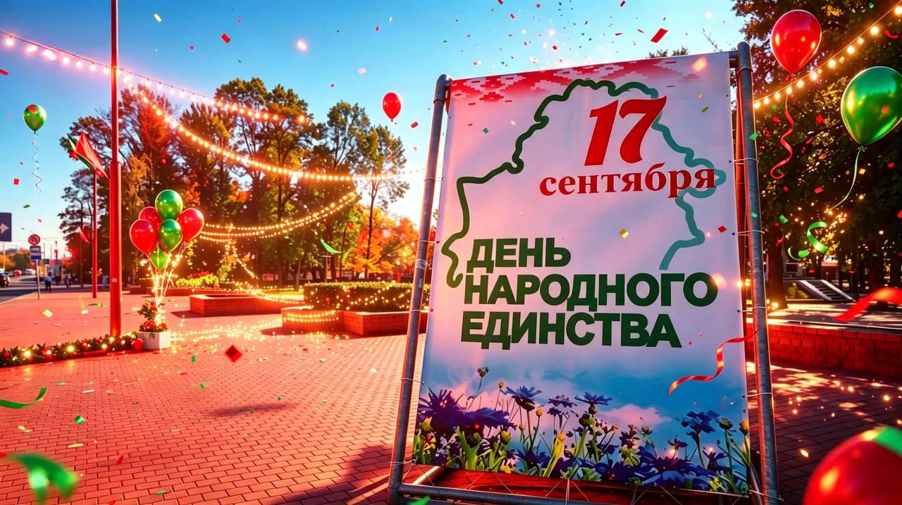  Как Брест отметит День народного единства! Программа событий 15–17 сентября 